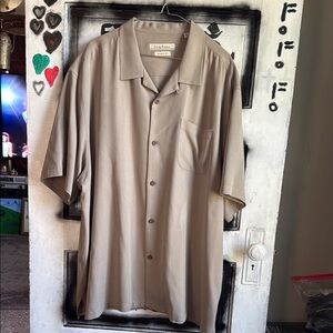 Tommy Bahama Men's Beige Shirt